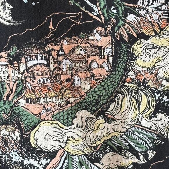 Phoebe Bridgers Gothic Moon Hoodie Large Black Vintage Graphic - Picture 4 of 6